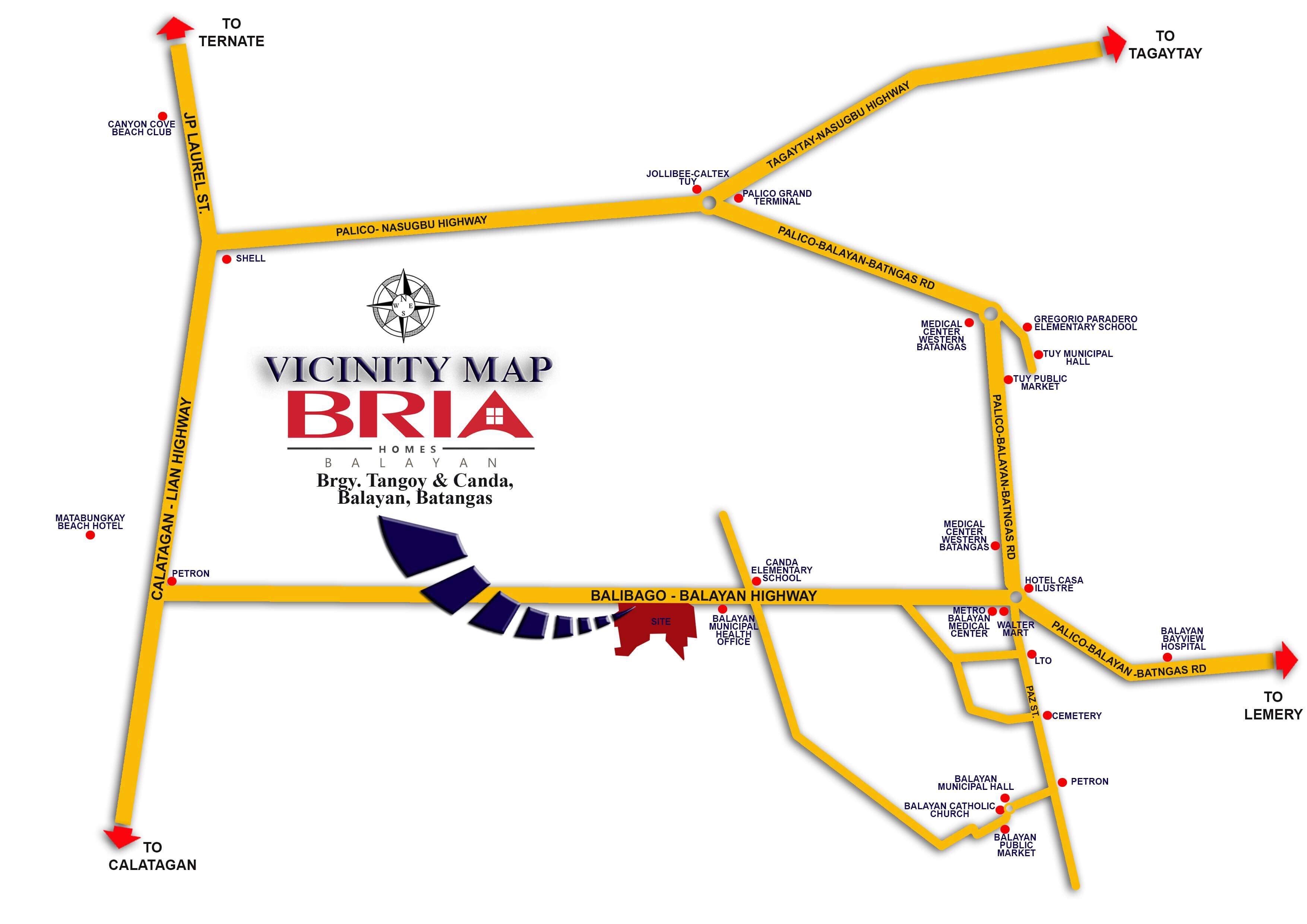 Bria Homes Balayan near Camella Lipa Bria Homes Balayan near Camella Lipa