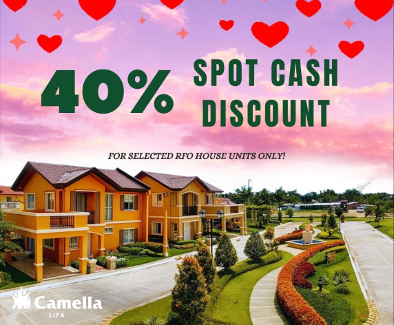 MARCH 2025 PROMO Promo for Camella Lipa.